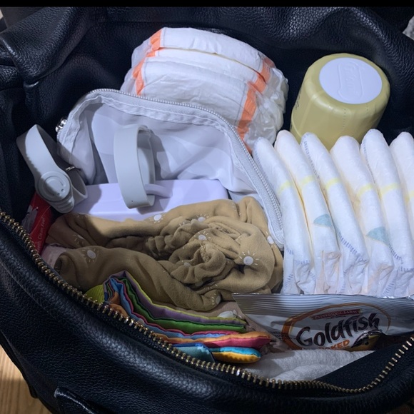 Fawn Design Diaper Bag Black Large Size - Picture 9 of 15